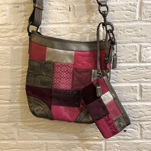 Coach Crossbody and Wristlet